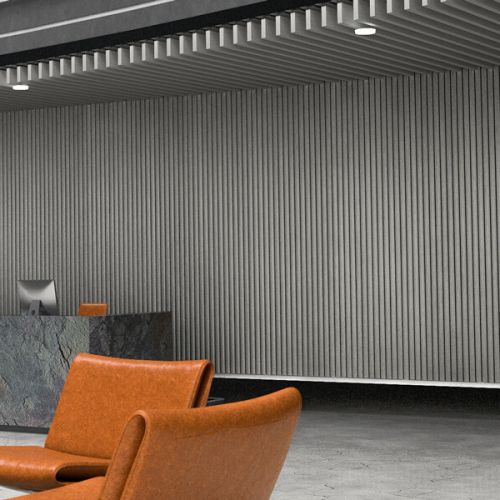 Akustikwandverkleidung - Acoustic-RibPanels